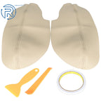 Beige Leather Synthetic Door Panel Armrest Cover for Acura TSX (2009-2014)