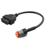 4Pin to OBD2 Diagnostic Scanner Adapter Cable for Harley