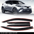 Window Visors for Toyota C-HR (2017–2020) Vent Rain Guard