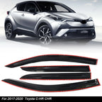 Window Visors for Toyota C-HR (2017–2020) Vent Rain Guard