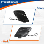Tow Hook Cover for Mercedes-Benz S-Class (A2228850023) (2014–2020) Black