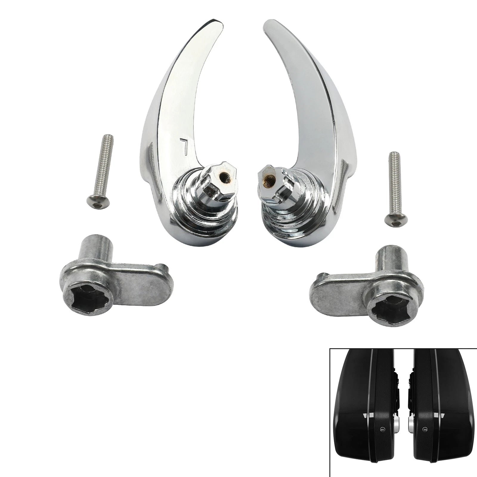 Saddlebags Lid Lifter for Harley Low Rider FXLRST (2022–2023), Sport Glide (2018–2023)