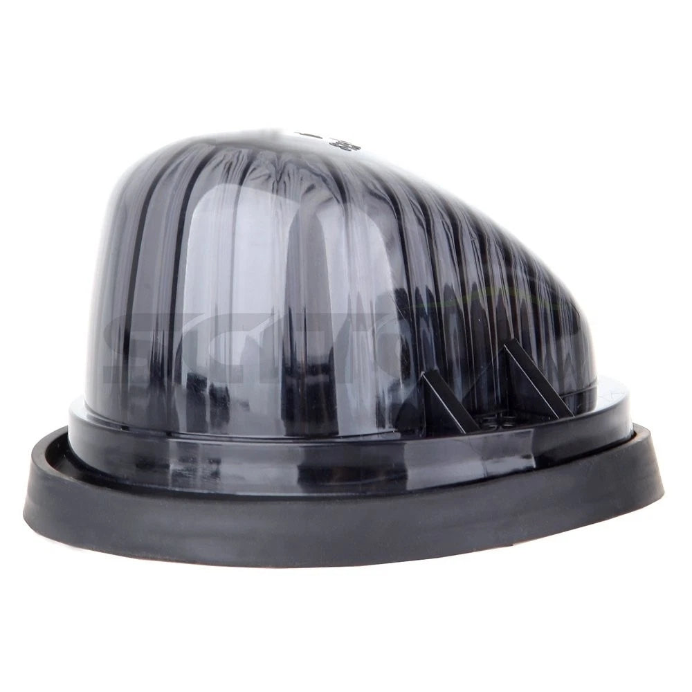 5X Smoke Round Cab Marker Light Cover for T10-6-3020-SMD (LED)