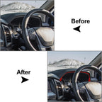 Speedometer Upper Frame Cover Trim Strip for Ford Ranger Sport (2019–2023) Red