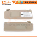 Sun Visor Pair for Toyota Tacoma (2005–2014) Tan Beige
