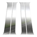 Pillar Post Covers Stainless Steel Replacement for Toyota Tacoma Crew Cab (2016–2023)