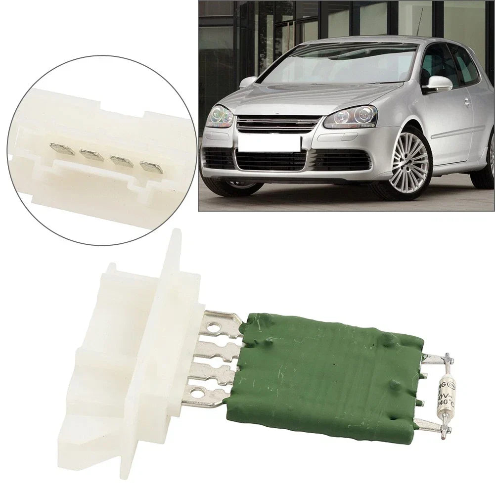 Heater Blower Motor Resistor for Audi A3, VW Beetle, Golf, Jetta, Passat (2000-2016)