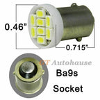 High Power LED Light Bulbs for Ford Interior Instrument Panel (BA9S) (2017-2024)