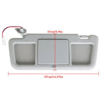 Sun Visor for Mazda RX-8 (2004–2011) Left Side Gray