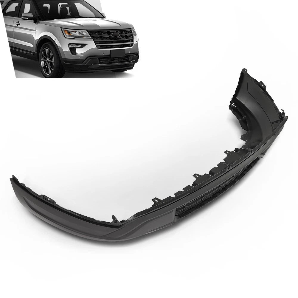 Front Lower Bumper Cover for Ford Explorer (2018–2019) Textured Black