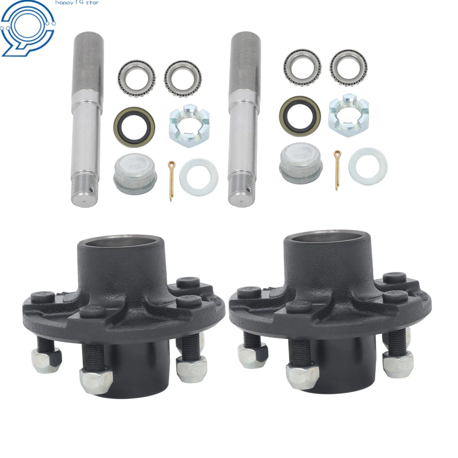 5-Bolt Hub & Spindle Assembly for