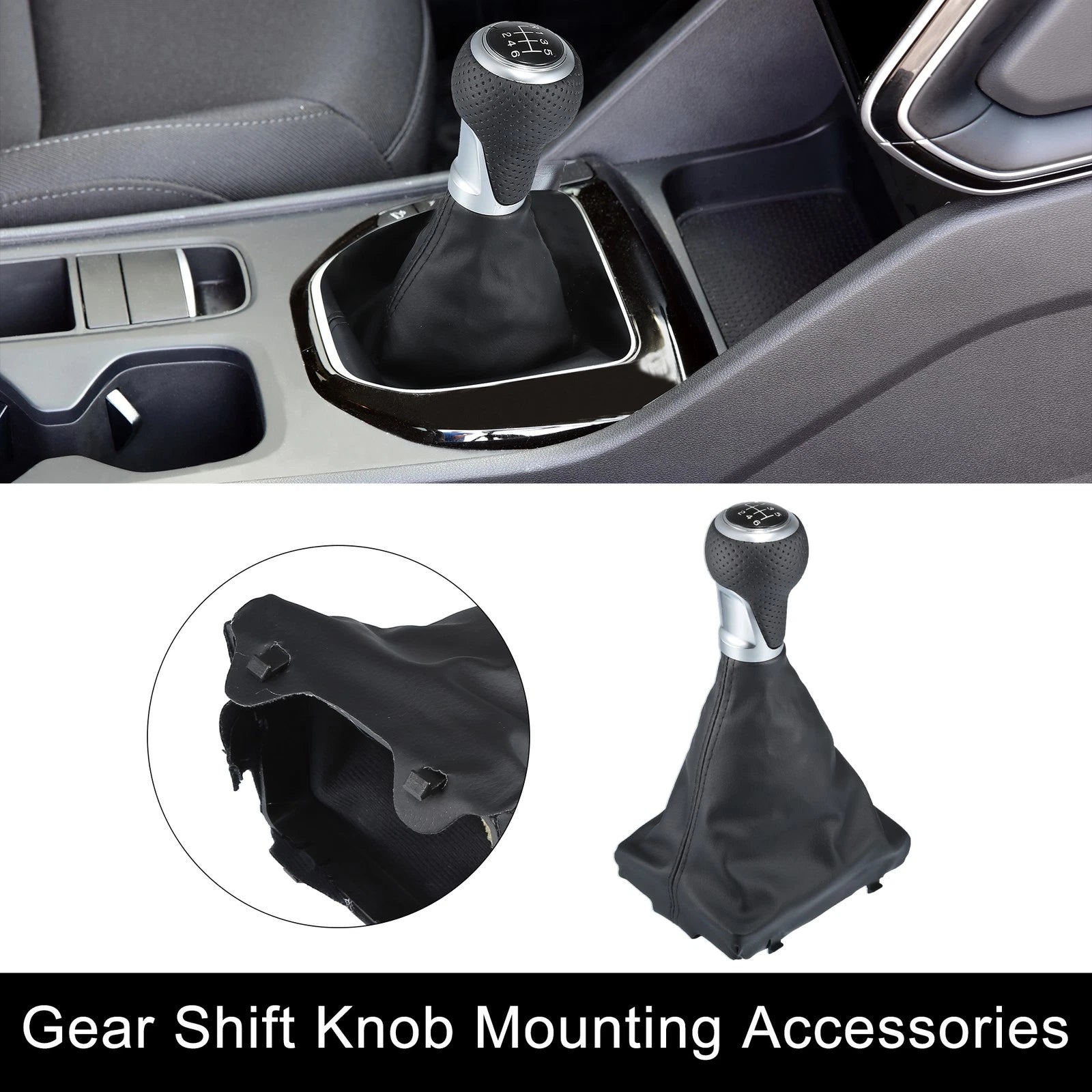 6 Speed Manual Gear Shift Lever for Audi A4 S4 B8/A5 8/Q5 8R (2008–2016)