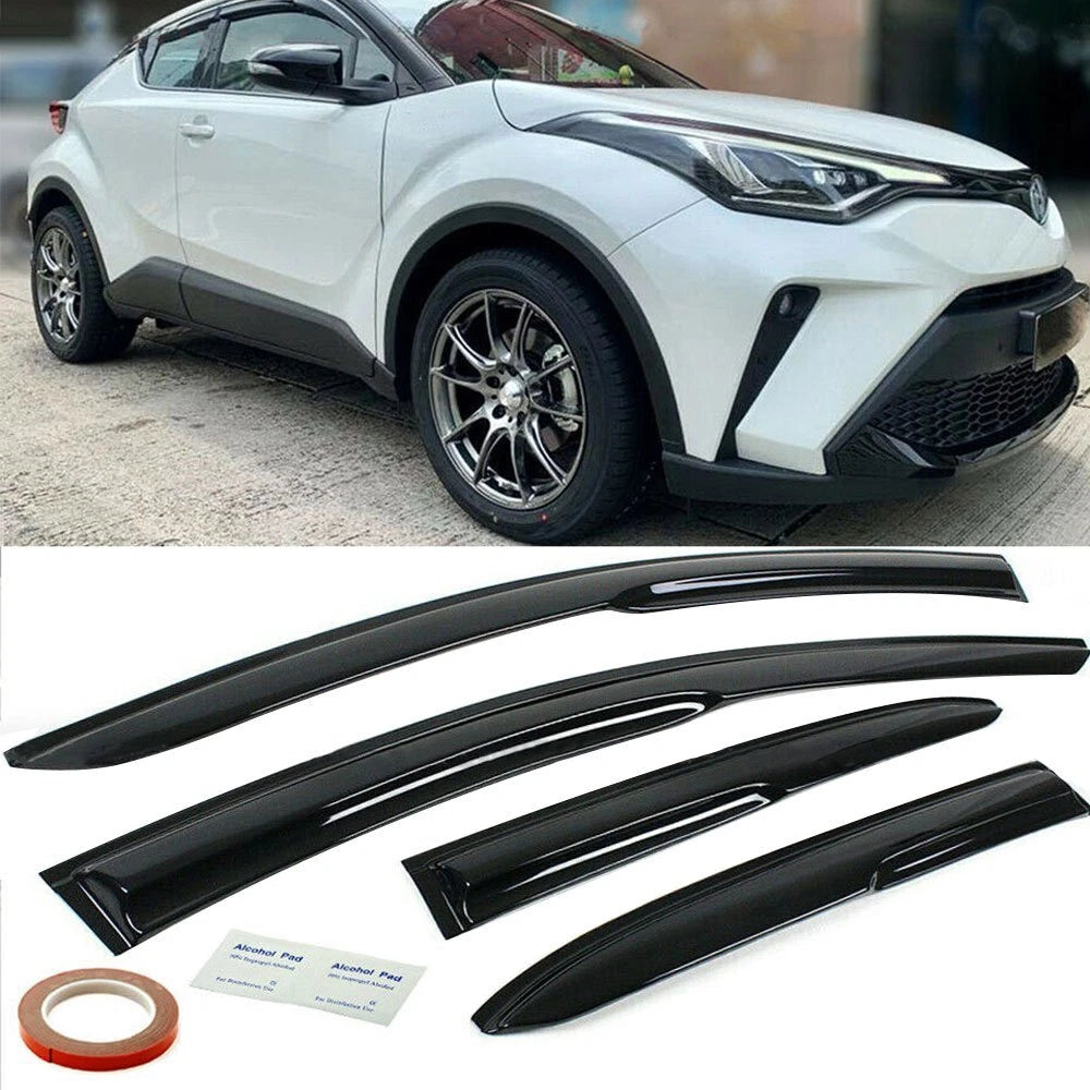 Window Visors for Toyota C-HR (2017–2020) Vent Rain Guard
