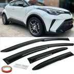 Window Visors for Toyota C-HR (2017–2020) Vent Rain Guard