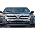 Chrome Grille Overlay 'Factory Style' for 2011-2015 Ford Explorer