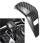 Gear Shift Knob Cover Sticker Trim for BMW 3 Series G20 (2019–2021) Carbon Fiber Black