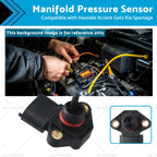 Manifold Pressure Sensor for Hyundai Accent Tucson Getz Kia Rio (2000–2023)