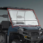 Clear Vented Windshield for Polaris Ranger Fullsize 570 (2017–2024)