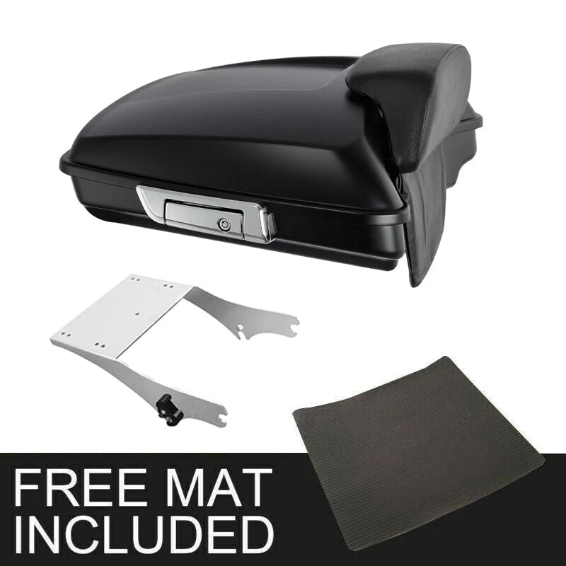 Trunk Pad Mount Rack for Harley Touring (1997–2008) Matte Black