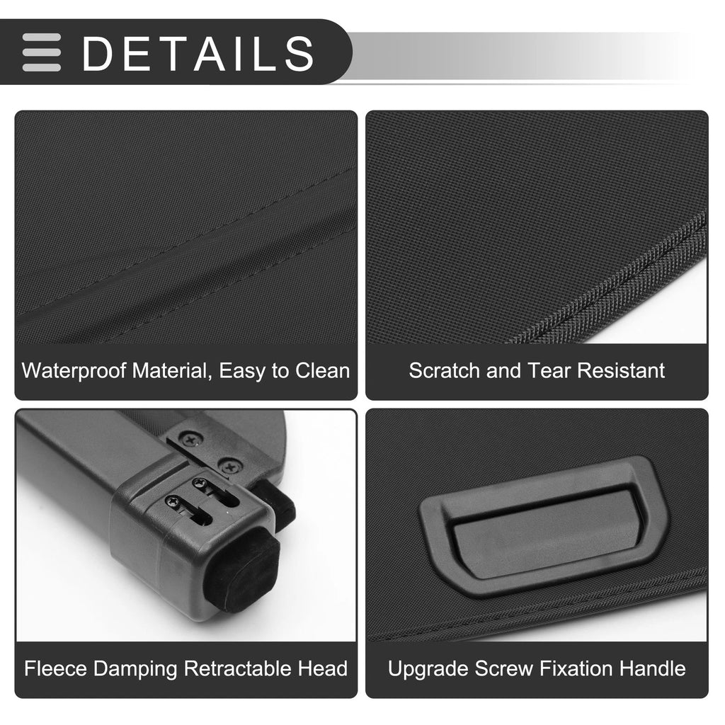 Retractable Cargo Cover for Mazda CX-50 (2023–2024) Black Carbon Fiber