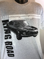 2XL Shelby GT500 T-Shirt for Ford Mustang 1967–1968