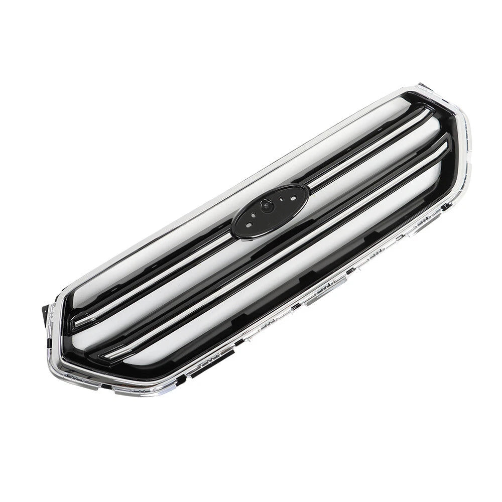 Front Grille Bumper for Ford Escape (2017â2019) Black Chrome