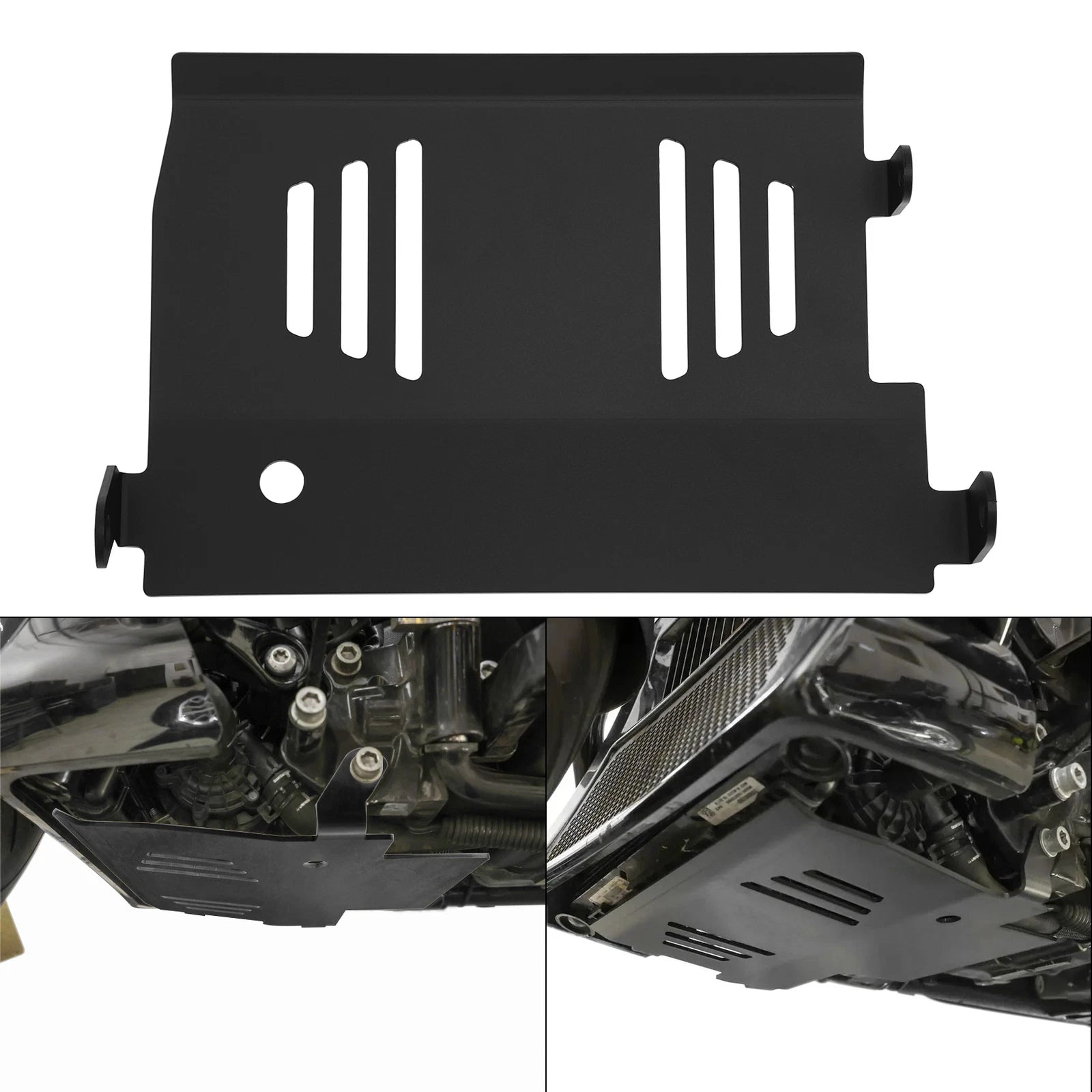 Lower Engine Chassis Guard Skid Plate for Harley CVO Street Road Glide (2014–2023)