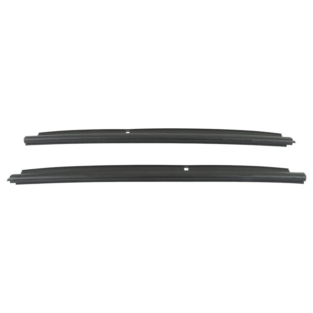 Set of 2 Front Door Window Weatherstrips for GMC Silverado Sierra (1999â2007)