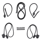 Set of 5 Weatherstrip Seals for Chevrolet Camaro Pontiac Firebird (1970–1981)