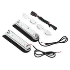 Chrome LED Inserts Saddlebag Support Light for Harley Touring FLHX (2014–2024)