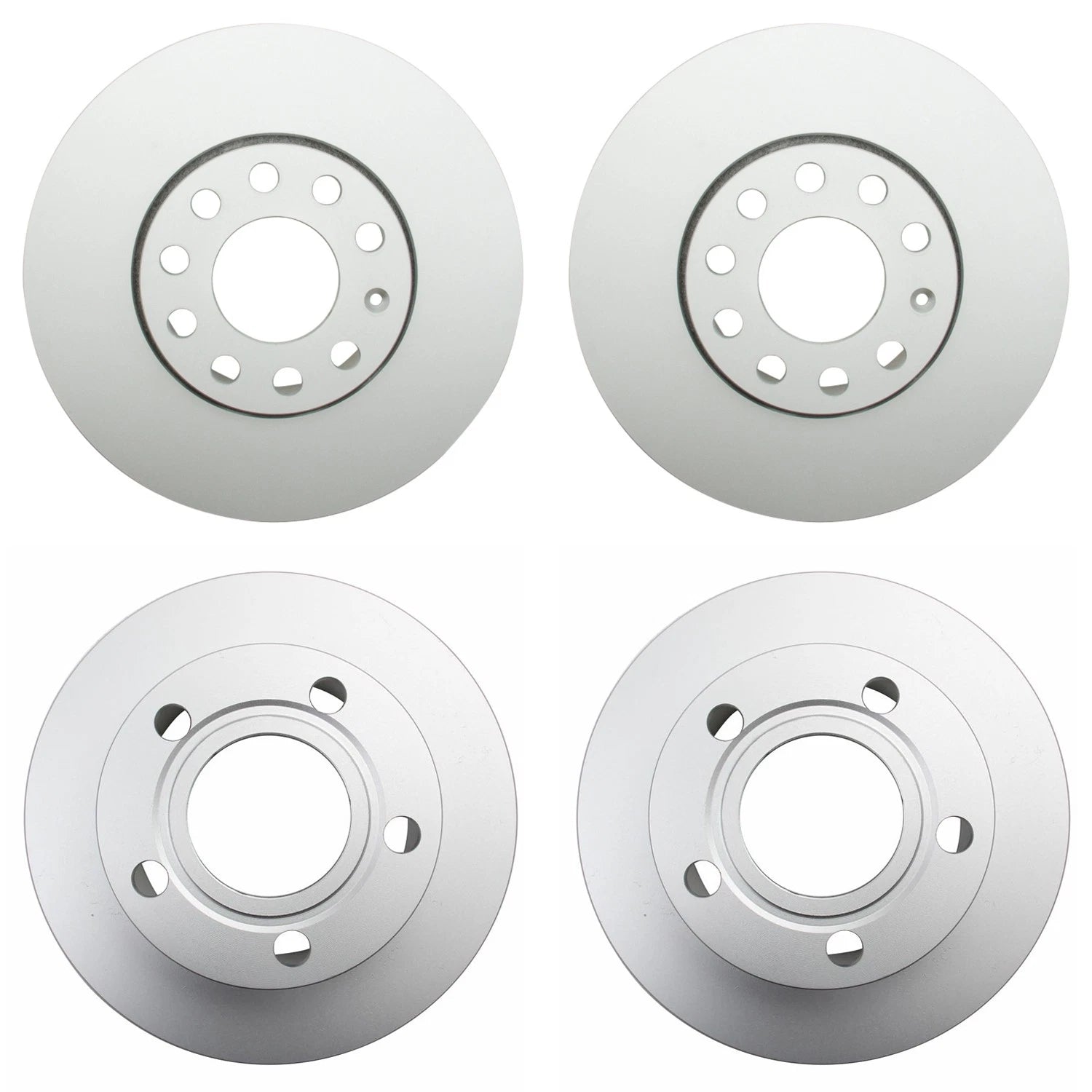 Hella Brake Rotors Kit for Audi A6 Quattro, VW Passat (100) (288mm/245mm)