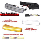 Switchback LED Clear Front DRL Signal Lights for Pontiac Firebird Trans Am (1993–1997)