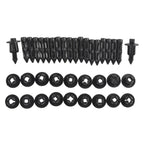 20PCS 6mm Plastic Rivet Clips for Suzuki Kawasaki