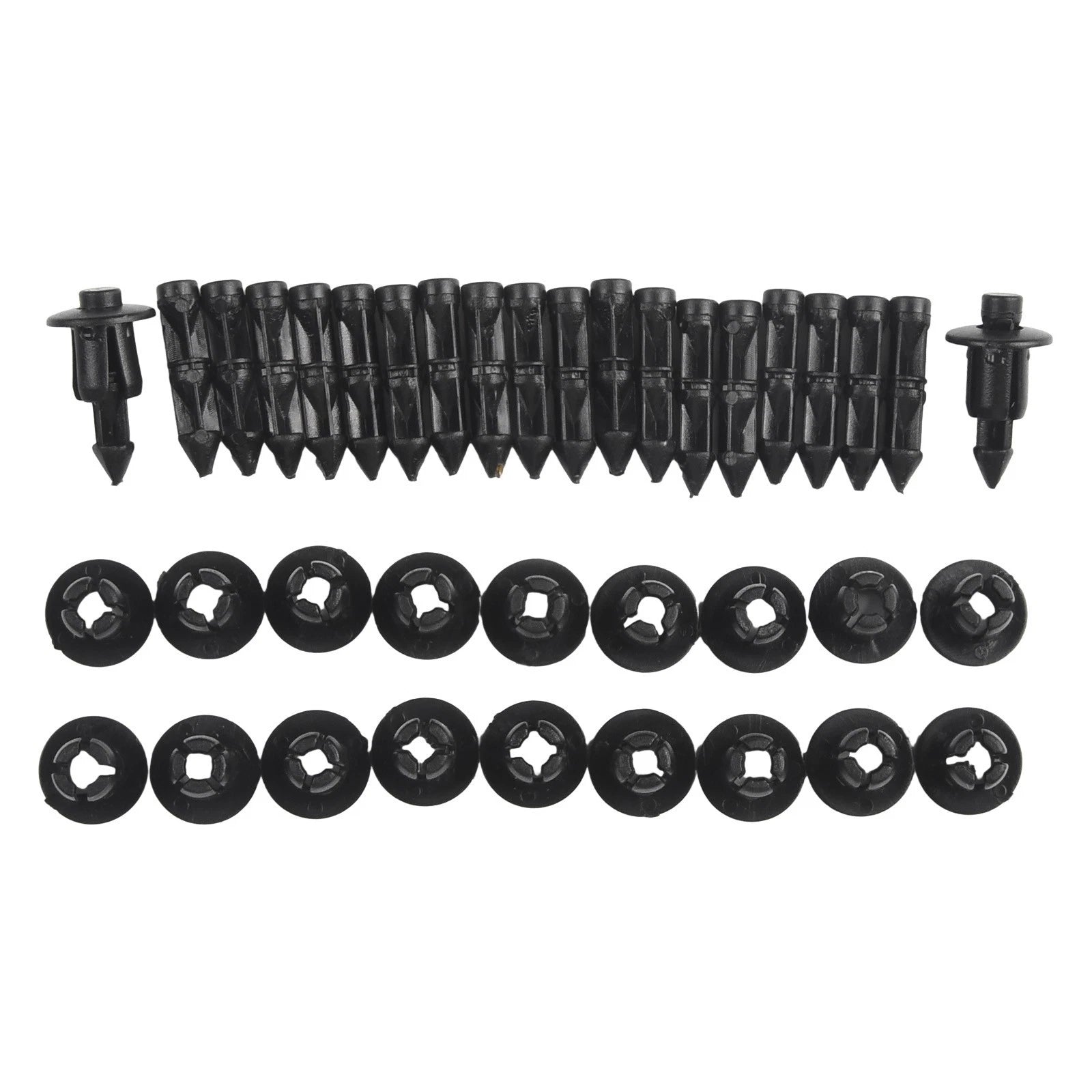 20PCS 6mm Plastic Rivet Clips for Suzuki Kawasaki