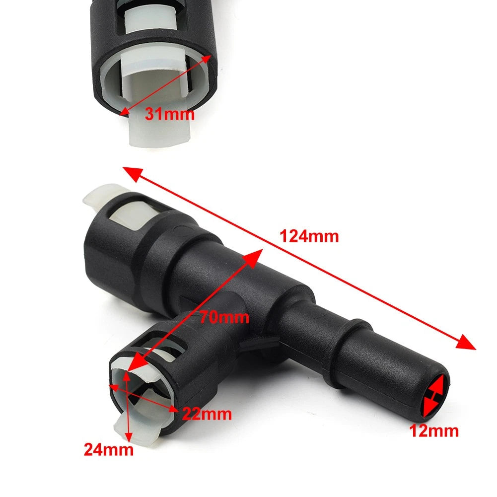 Heater Hose Joint Connector for Cadillac Chevrolet GMC Hummer