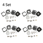 Set of 4 Carburetor Diaphragm Repair Kits for ZAMA C1U C1Q RB-47