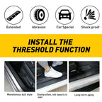 5D Carbon Fiber Door Sill Stickers for 2022 Models