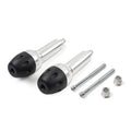 8MM 10MM Universal Silver Exhaust Frame Slider Crash Protector for Motorcycles