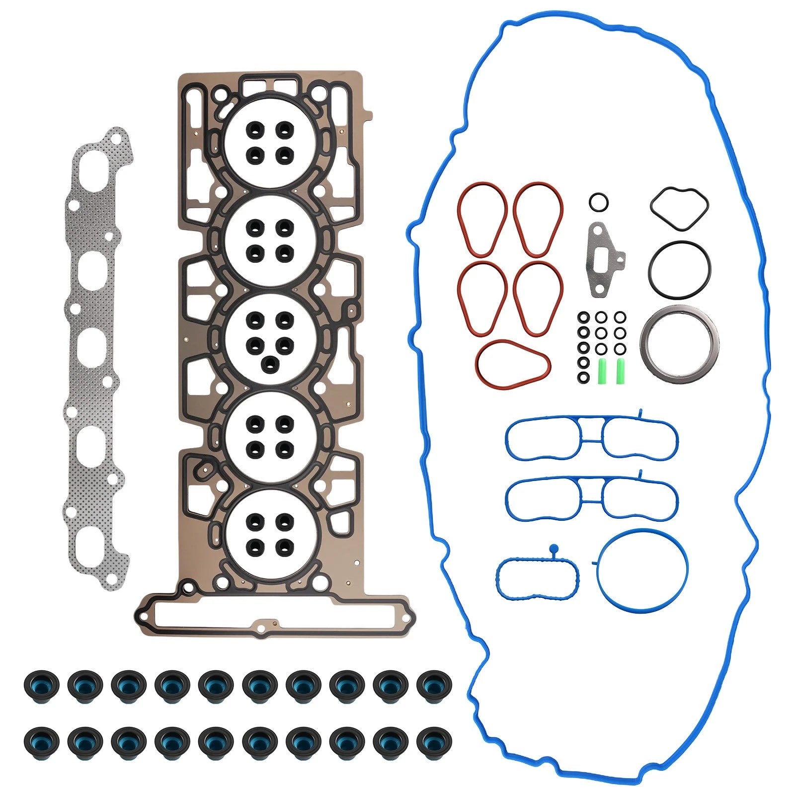 Full Gasket Set with Head Bolts for Chevrolet Colorado H3 GMC Canyon (2004–2006)
