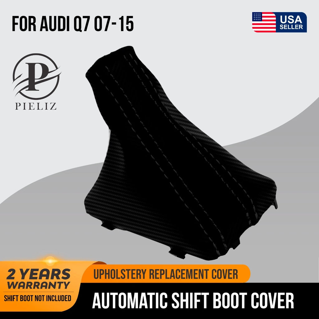 Automatic Shift Boot for Audi Q7 (2007–2015) Carbon Fiber Black