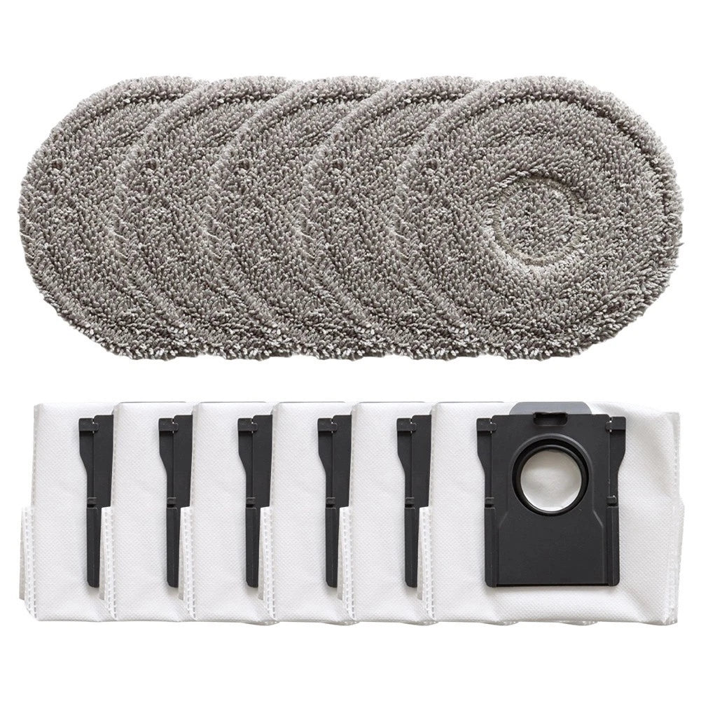 Vacuum Accessory Kit for MOVA P10 Pro (RLP55SE) - 5 Mop Cloths, 6 Dust Bags