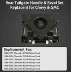 Metal Tailgate Handle Set for Chevrolet C/K 1500 2500 3500 (1988-2000)