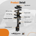 Front Complete Struts w/ Coil Springs for Mitsubishi Outlander Sport (2011-2020)