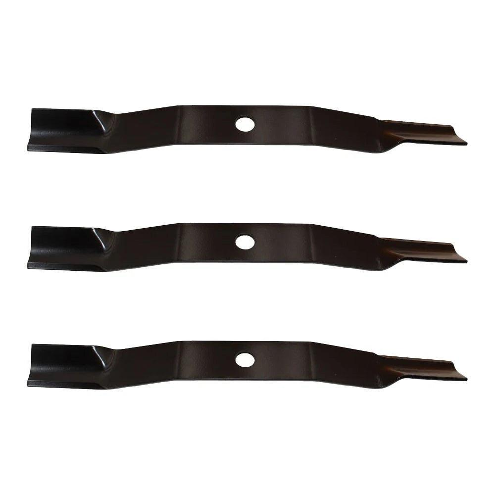3 Mower Blades Left Hand Cut for Woods (13404, 13404KT, 31306, 31306KT)
