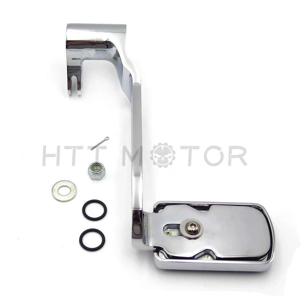 Brake Arm Pedal Gear Skull Foot Peg for Harley Touring Trike (2014–2018) Chrome