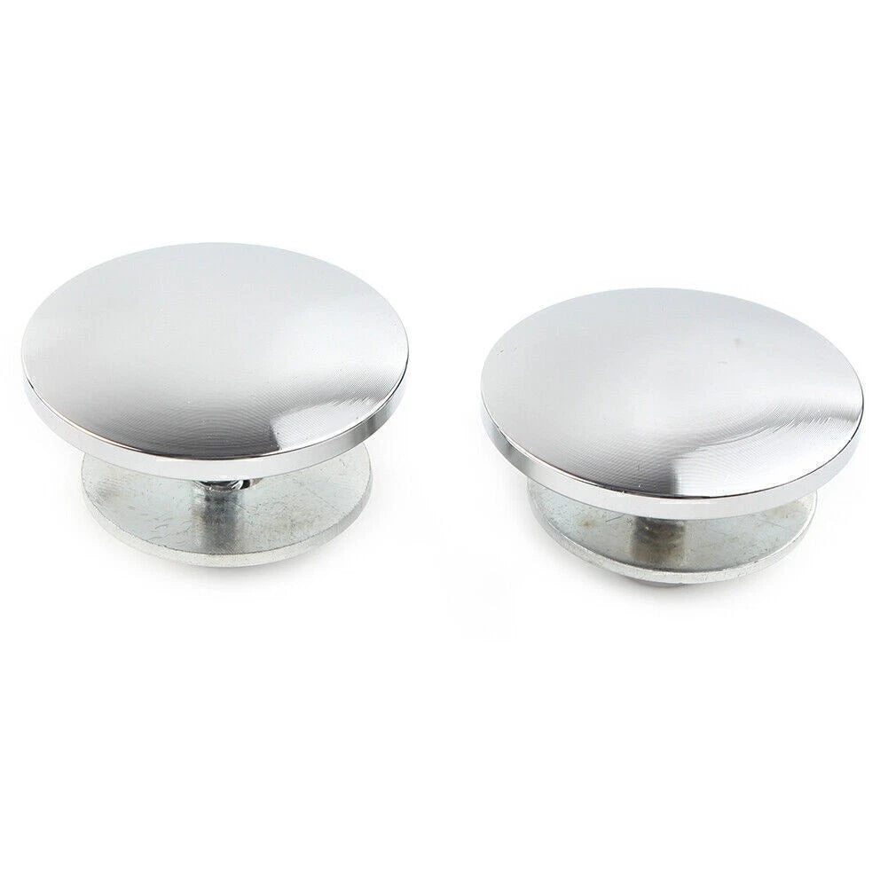 2X Inner Fairing Mirror Plugs for Harley Street Glide Trike (FLHXXX) Chrome