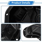 1 Pc Engine Oil Pan No.1210231101 for Toyota Highlander (2017–2019) Steel Black