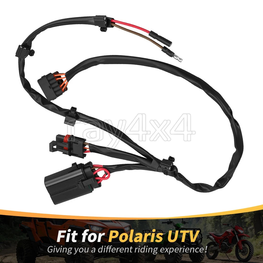 Pulse Light Bar Harness w/ Relay for Polaris Turbo Pro XP/4 S S 4 R R 4 (2020–2025)