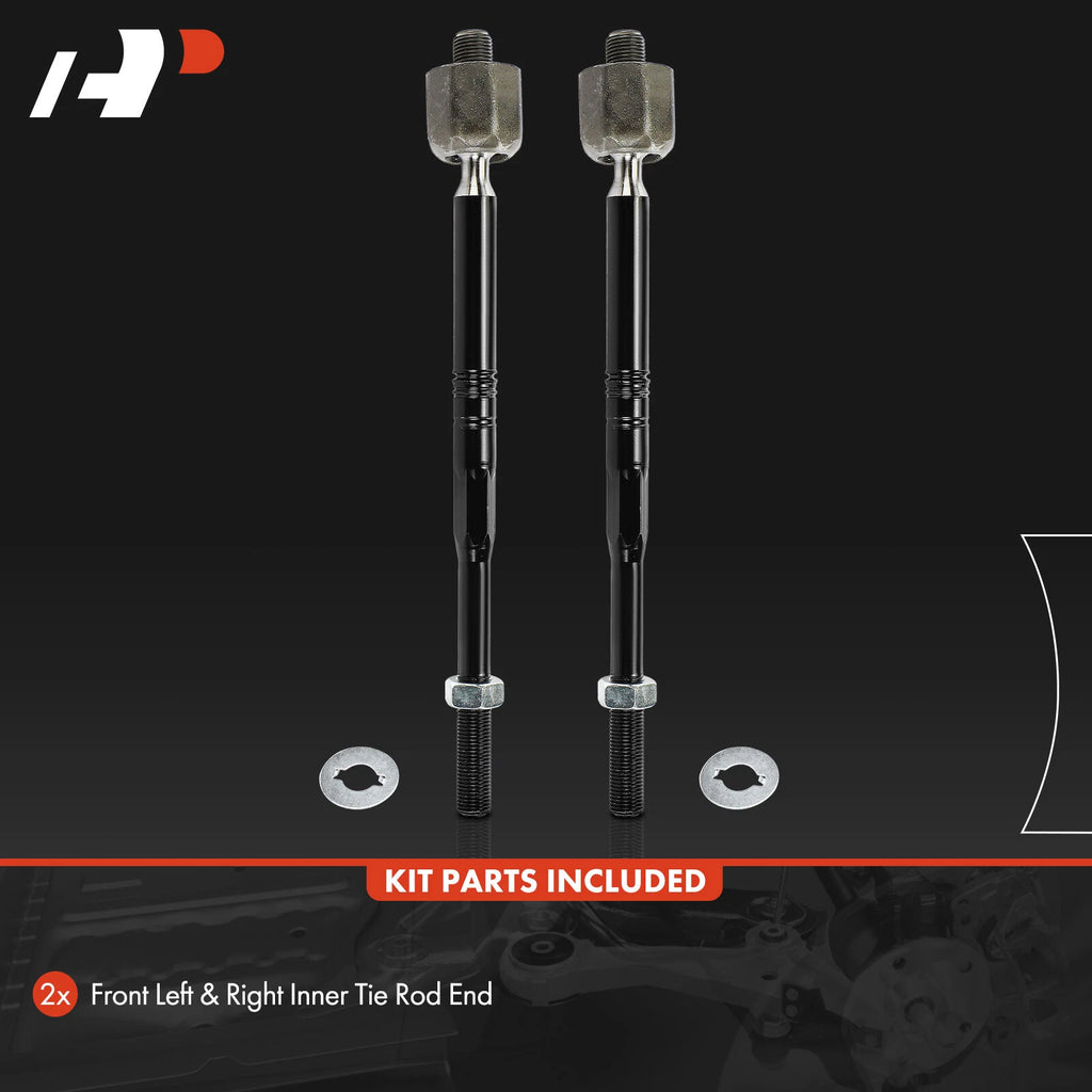 2X Front Inner Side Tie Rod End for Chevrolet Equinox (2018-2021)