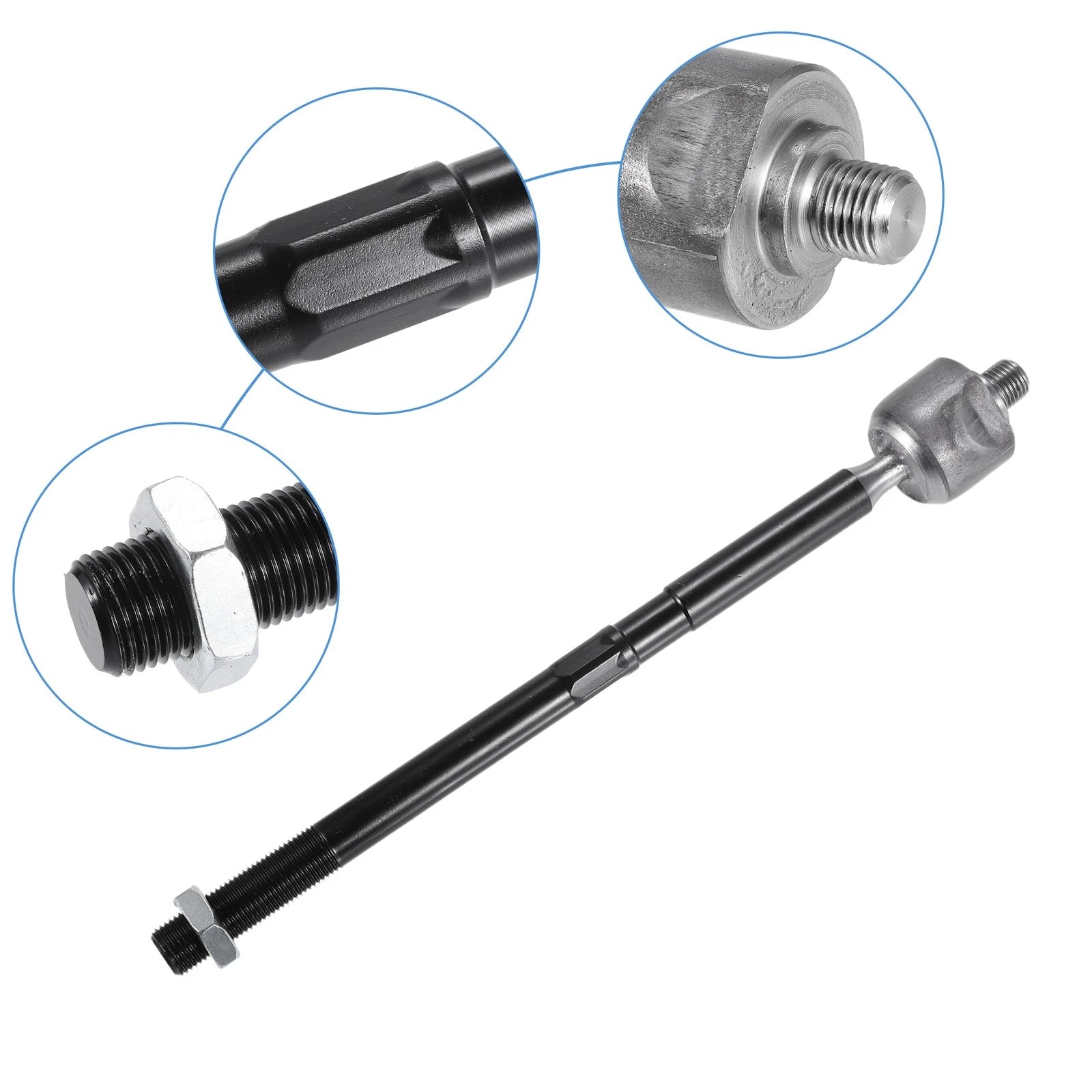2X Front Inner Tie Rods for Chrysler 300, Dodge Challenger 